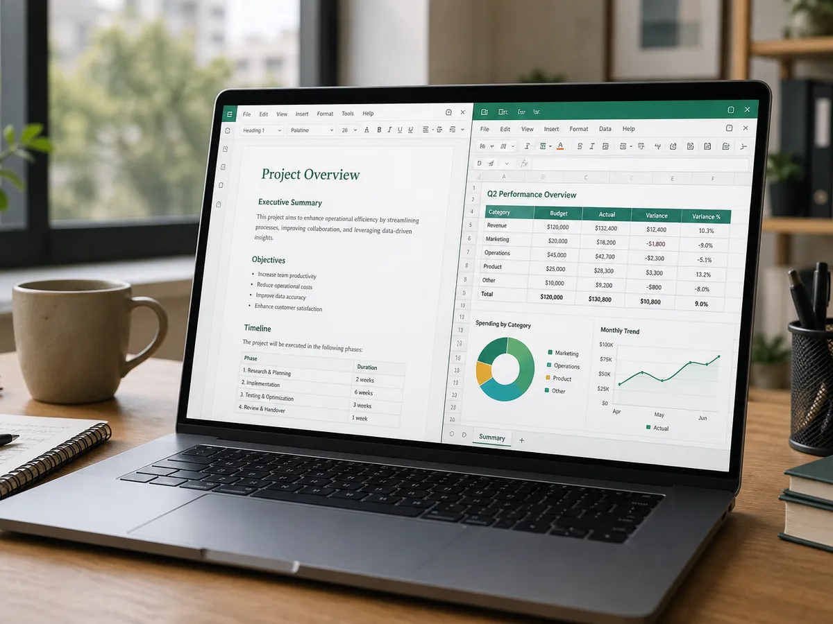 WPS Office 多端办公工作台示意